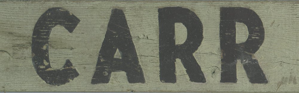 Original sign